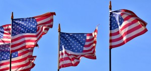 Amerikanische Flaggen pixabay von Alexas Fotos